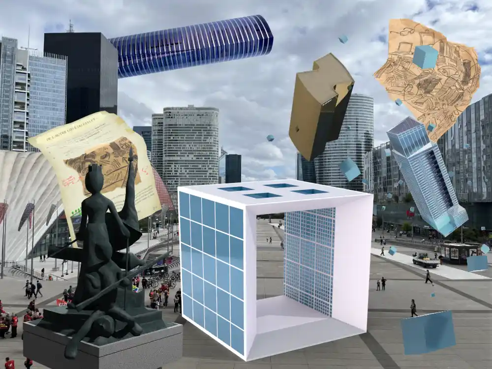 Couverture, activité à la Défense