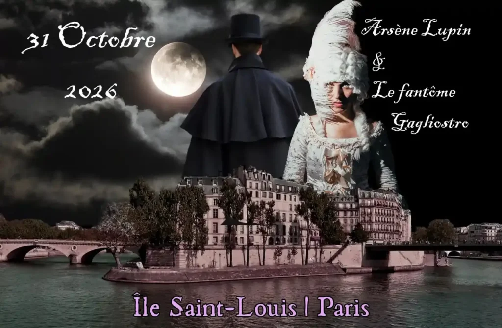 Arsène Lupin, Île-Saint-Louis. Escape Game pour Halloween.